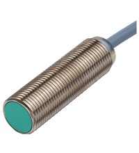 Pepperl&plus;Fuchs Inductive Proximity Metal Barrel Sensor; 12mm; Embeddable; 10-30VDC; NC; NPN; 2m Potted Cable